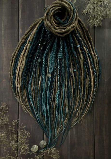Дреды «Леди северного озера», ручная работа