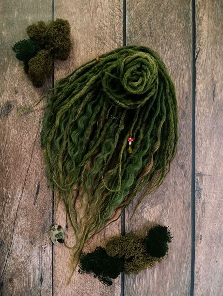 Дреды «Мухомор всему голова», ручная работа