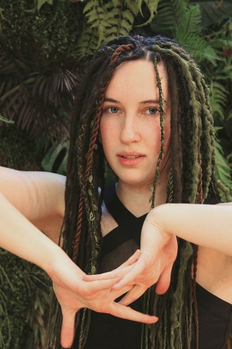 Дреды «Мухомор всему голова», ручная работа