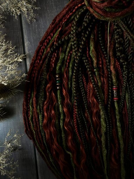Дреды «Дикая охота», ручная работа