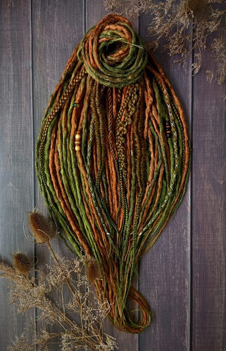 Дреды «Джа растафара», ручная работа