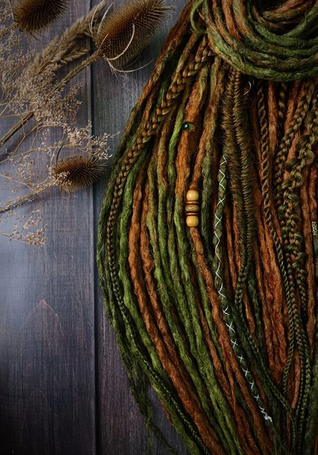 Дреды «Джа растафара», ручная работа