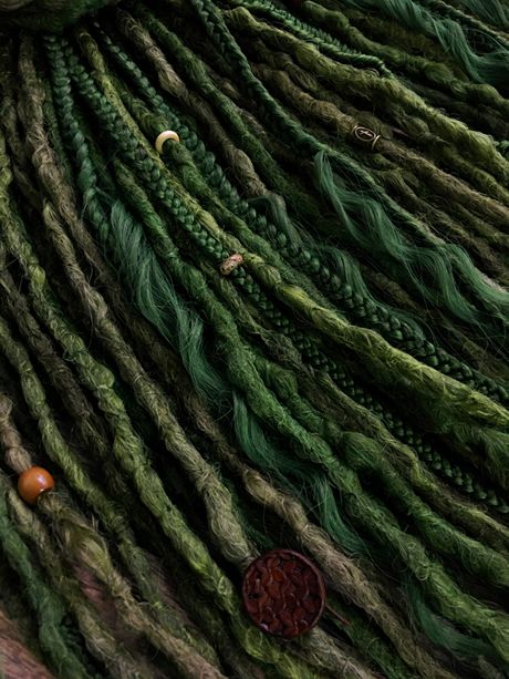 Дреды «Нимфа шервудских лесов», ручная работа