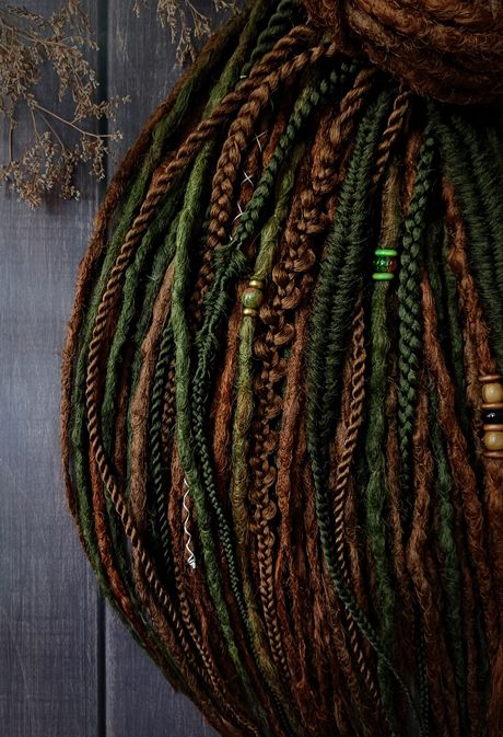 Дреды «Травы Ирландии», ручная работа