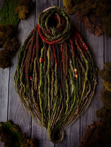 Локоны «Туата-де-Данан», ручная работа