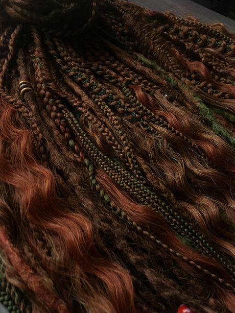 Локоны «Узоры Франции», ручная работа