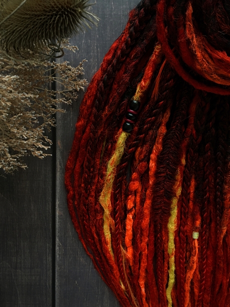 Дреды «Костры Купалы», ручная работа