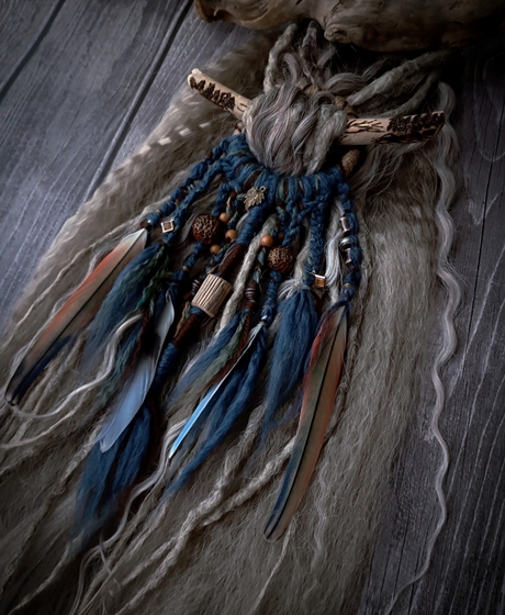 Заколка «Небраска», ручная работа